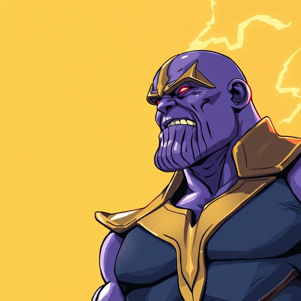 Prompt: Thanos snaping