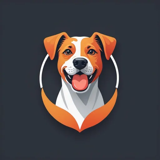 Prompt: Company logo for a company that develops app which detects dog emotion based on their behavior

