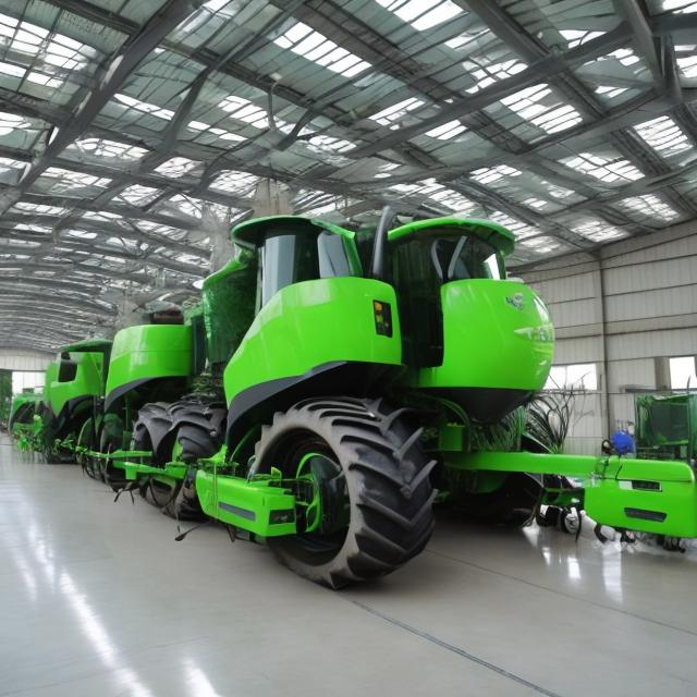 Prompt: futuristic agriculture machine
