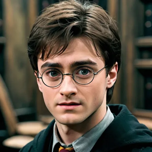 Prompt: Handsome Harry potter 