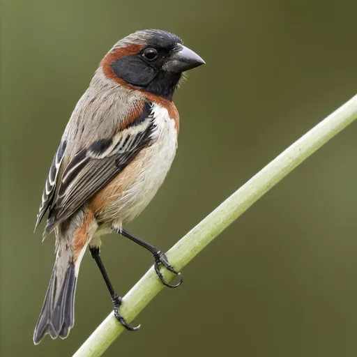 Prompt: bird Chestnut-throated Seedeater
Sporophila telasco