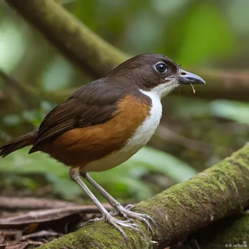 Prompt: White-throated Antpitta
Grallaria albigula