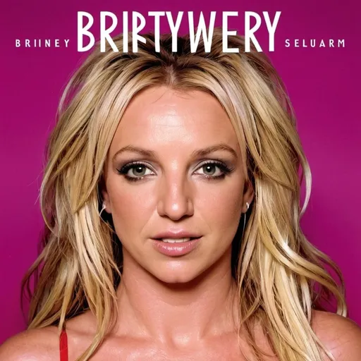 Prompt: Britney spears cover album
