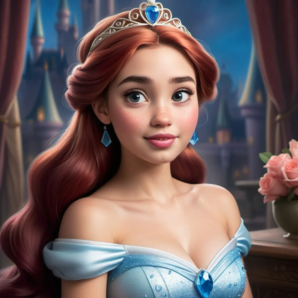 Prompt: What would the disney princess look like if they were real?