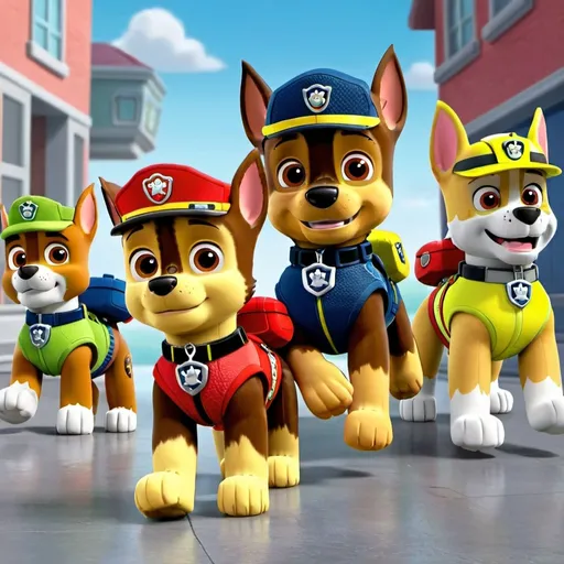 Prompt: paw patrol 