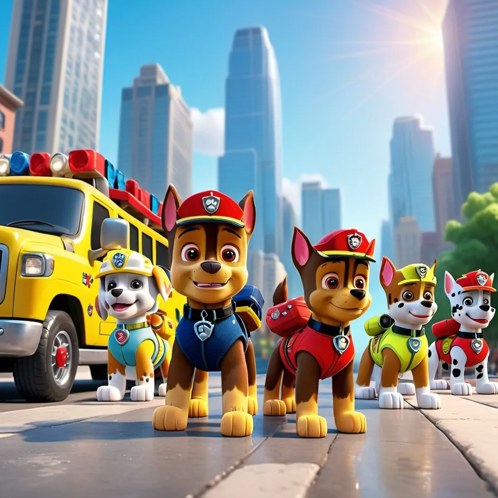 Prompt: paw patrol 