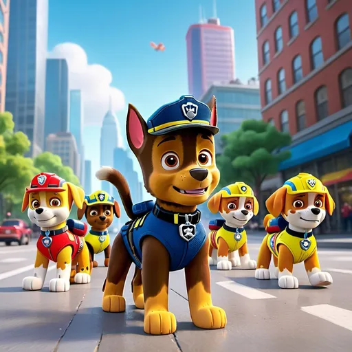 Prompt: paw patrol 