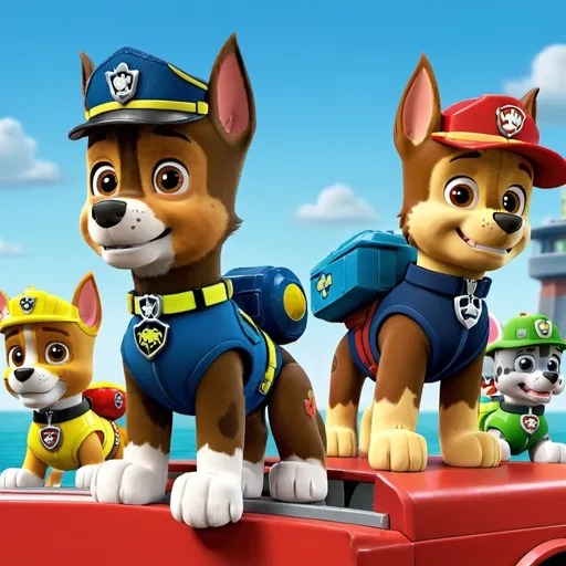 Prompt: paw patrol 