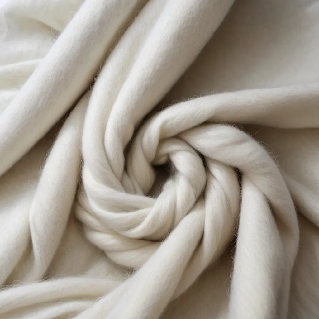 Prompt: white cashmere wool unprocessed
