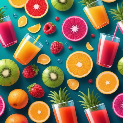 Prompt: create background that used for more juices