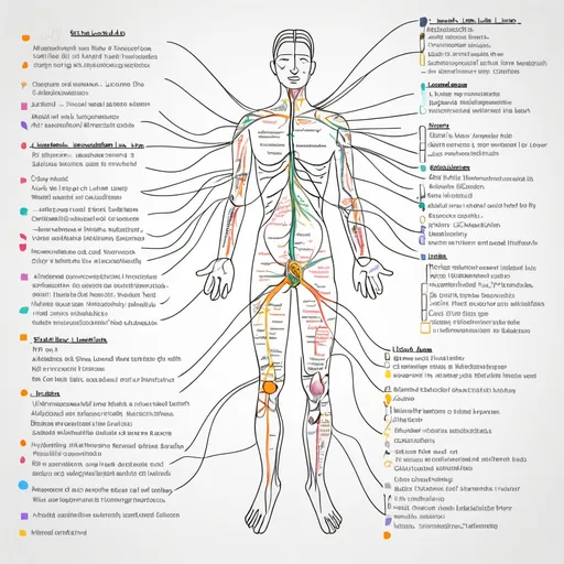 Prompt: Student mind map of lower and upper limb