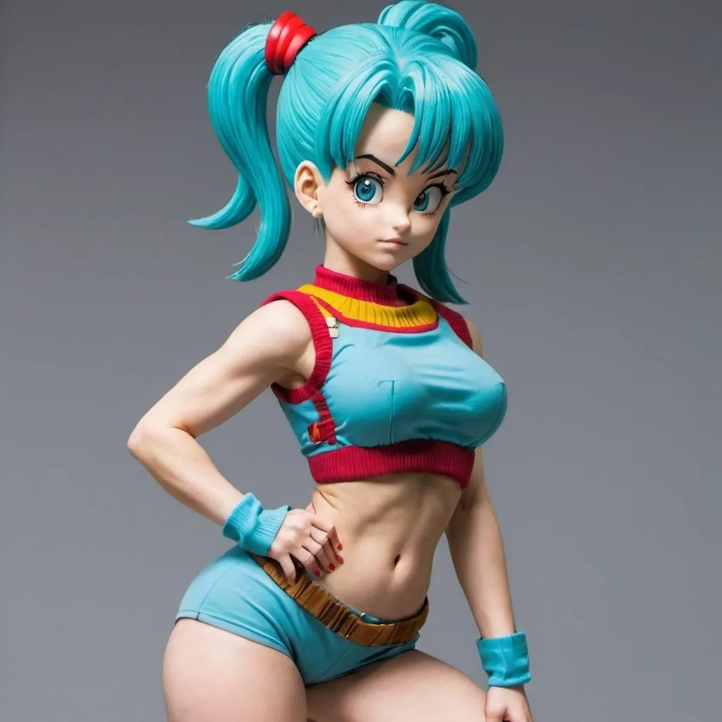 Prompt: bulma posando