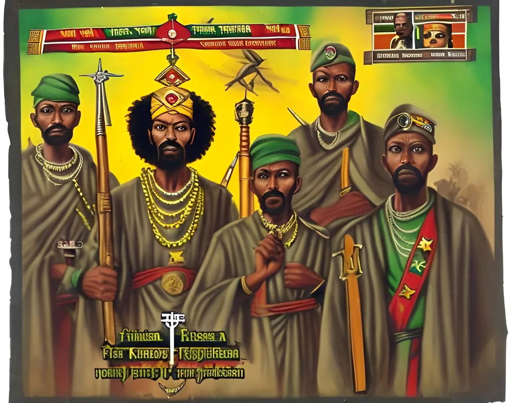 Prompt: Freedom fighters
kingdom 
wisdom
 ethiopia
