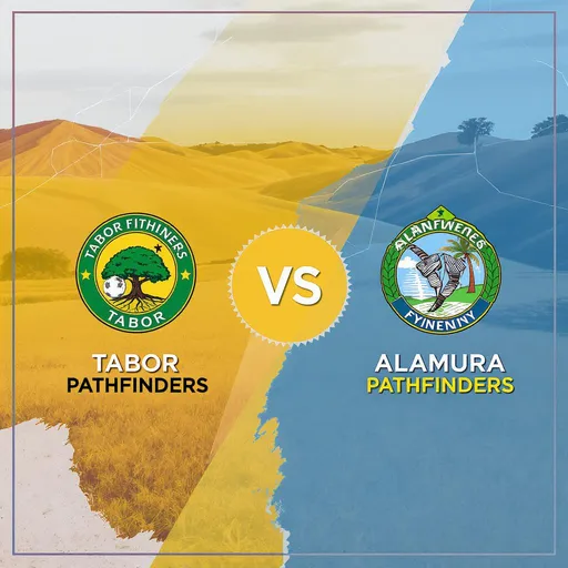 Prompt: Match Day 
sun June 29,2025
Time 3:00
Tabor Pathfinders vs Alamura pathfinders
Place Hawassa Adventist Academy 