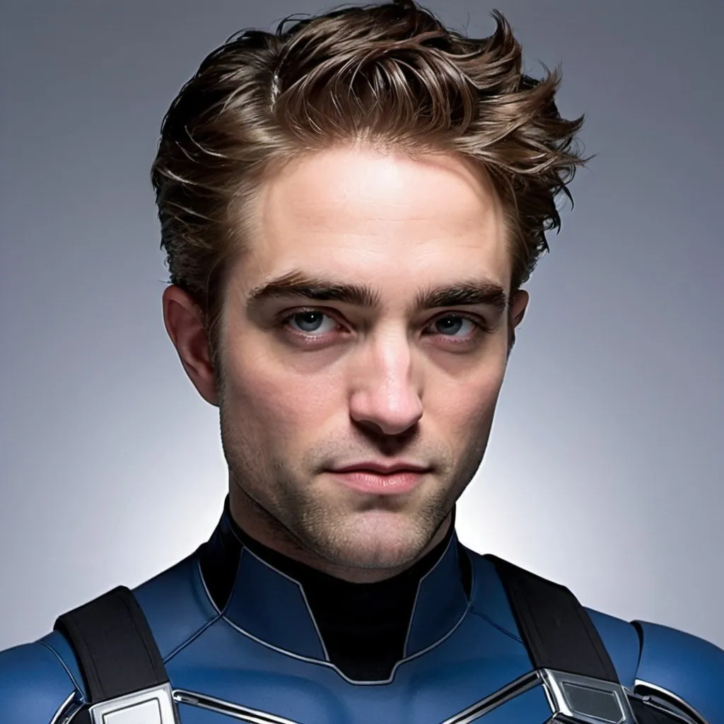 Prompt: robert pattinson as Reed Richards (Marvel)