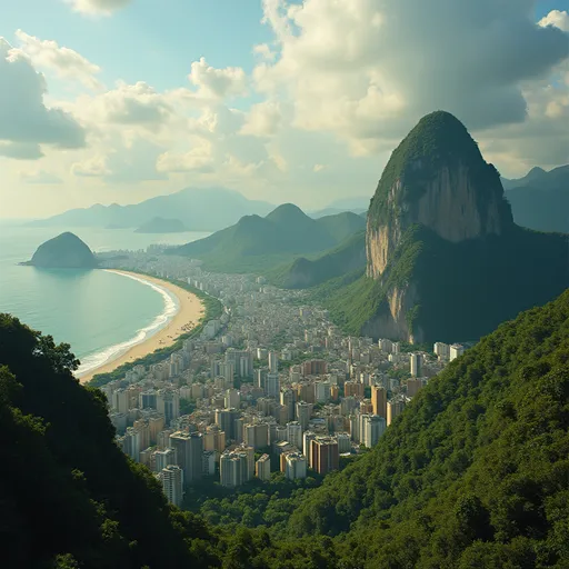 Prompt: Generate video surreal or dream like versions of real brazil rio de janeiro