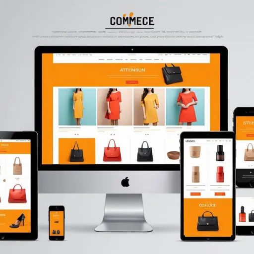 Prompt: Attractive e-commerce product layout, clean and modern design, high-quality images, vibrant and inviting colors, variety of products showcased, organized and easy to navigate, professional photography, minimalistic, stylish presentation, attention-grabbing visuals, appealing product arrangement, clear and bright lighting, best quality, highres, modern, vibrant colors, organized layout, professional photography, minimalistic design