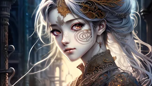 Prompt: Anime visual of a beautiful young woman, intricate clothing, highly detailed face, 4k, highly detailed, anatomically correct, detailed beautiful face, anime art, soft colored background, intricate, soft cinematic lighting, professional