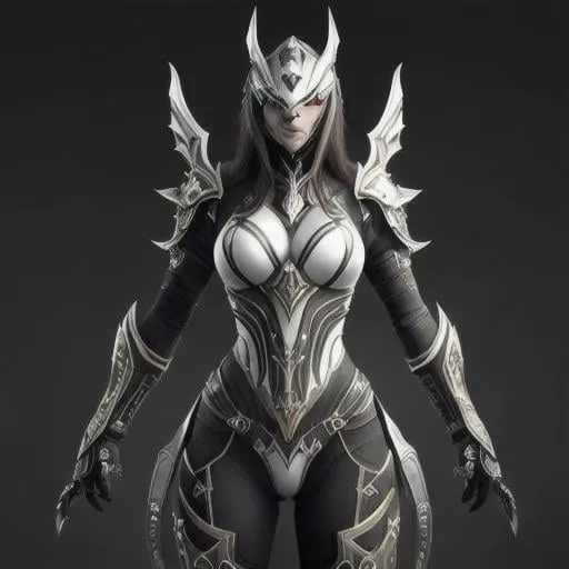 Prompt: highly detailed exquisite full body beautiful female warframe, but as an anthropomorphic robot dragon, matte black metal armor with white accents, a katana-like sword resting on her hip, epic cinematic shot, professional digital art, high end digital art, singular, realistic, captura, DeviantArt, artstation, Furaffinity, 8k HD render