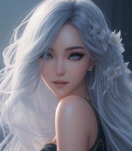 Prompt: splash art, by Greg rutkowski, hyper detailed perfect face,

beautiful kpop idol, full body, long legs, perfect body,

high-resolution cute face, perfect proportions,smiling, intricate hyperdetailed hair, light makeup, sparkling, highly detailed, intricate hyperdetailed shining eyes,  

Elegant, ethereal, graceful,

HDR, UHD, high res, 64k, cinematic lighting, special effects, hd octane render, professional photograph, studio lighting, trending on artstation