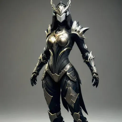 Prompt: highly detailed exquisite full body beautiful female warframe, but as an anthropomorphic robot dragon, matte black metal armor with white accents, a katana-like sword resting on her hip, epic cinematic shot, professional digital art, high end digital art, singular, realistic, captura, DeviantArt, artstation, Furaffinity, 8k HD render