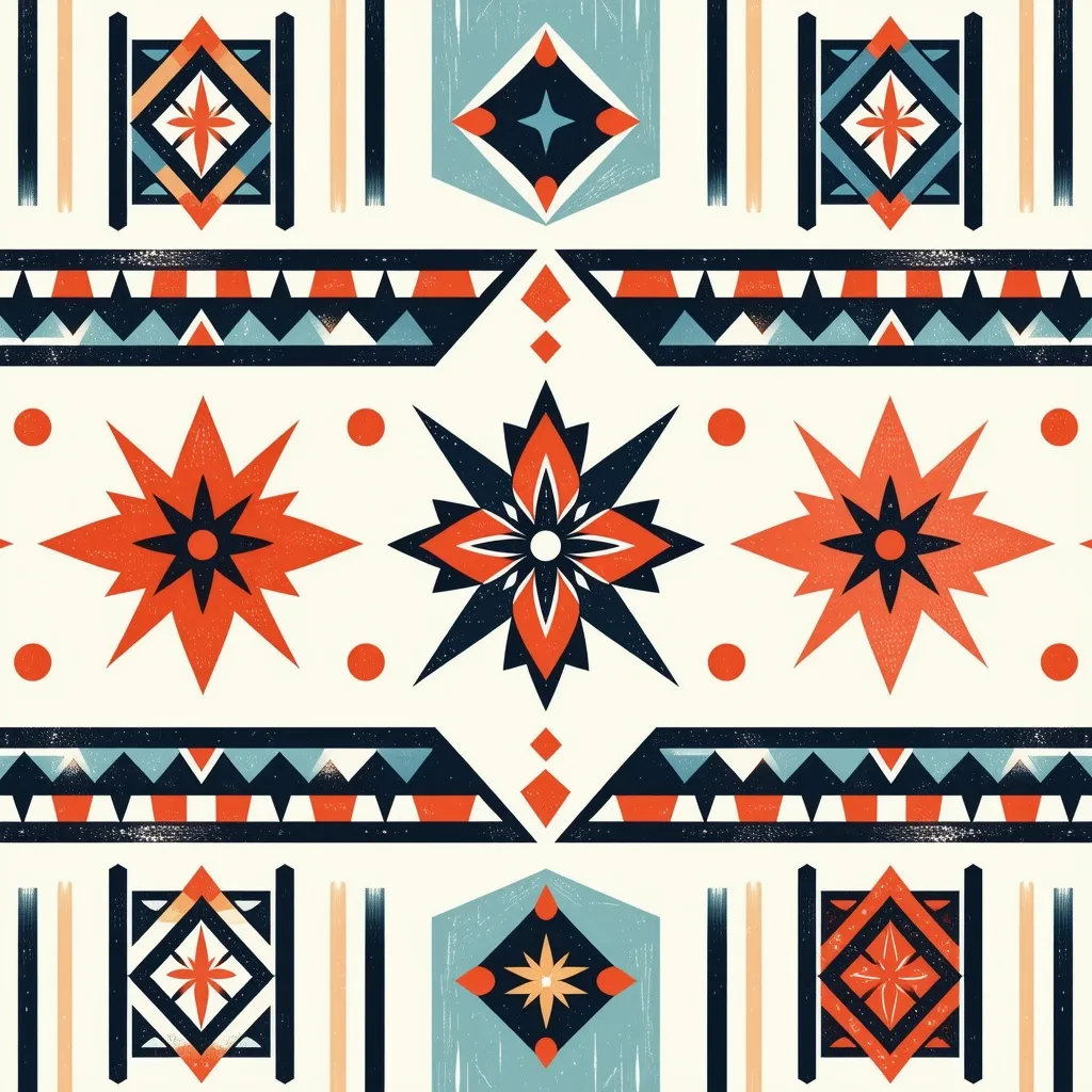 Prompt: ethnic pattern