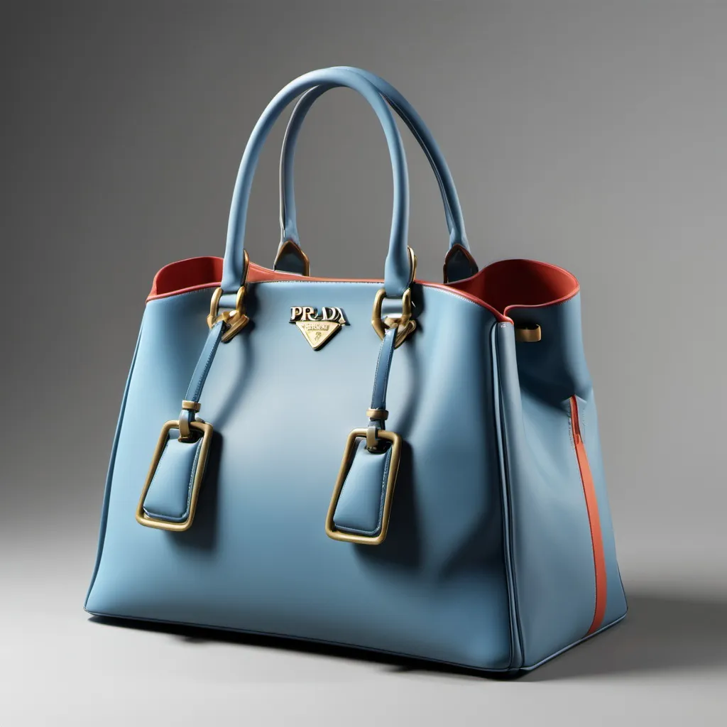 Prompt: creat a new bag design ideia for prada 
