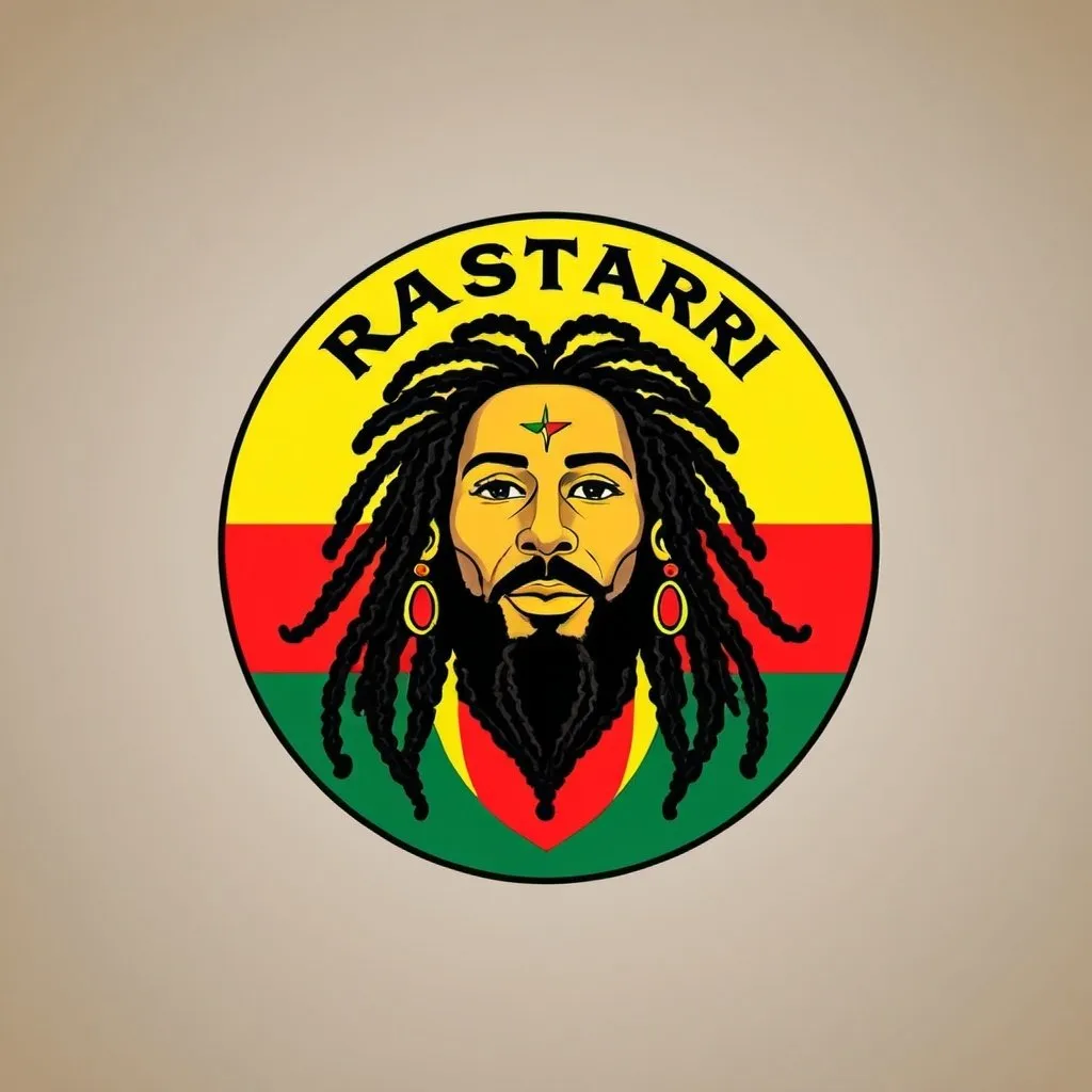 Prompt: Create a logo for rastafari.org
