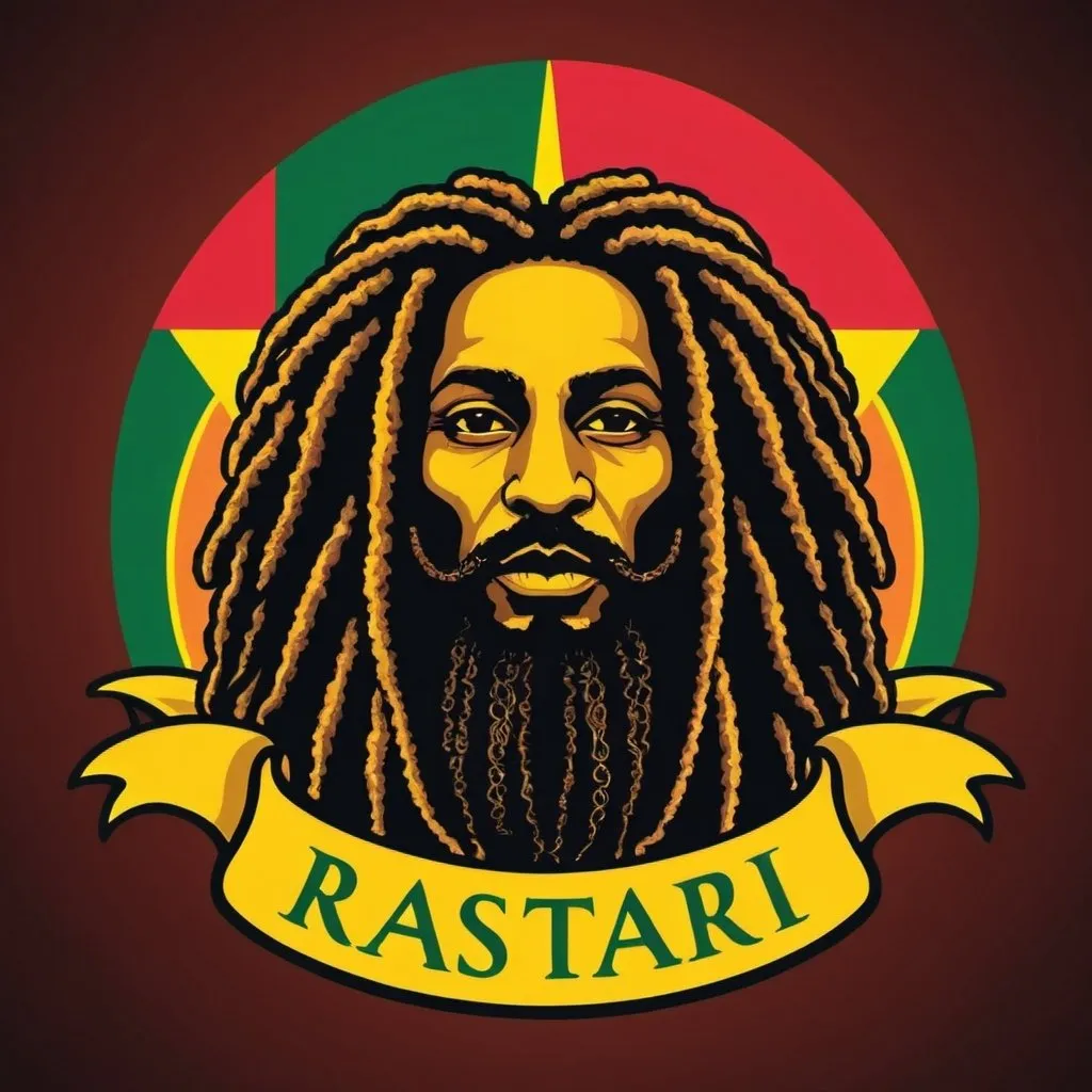 Prompt: Create a logo for rastafari.org
