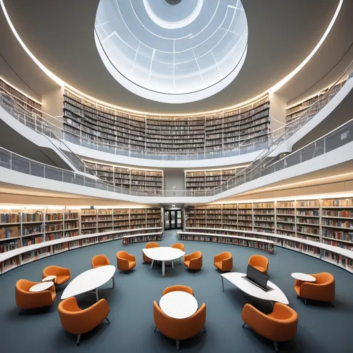 Prompt:  Library of the Future

