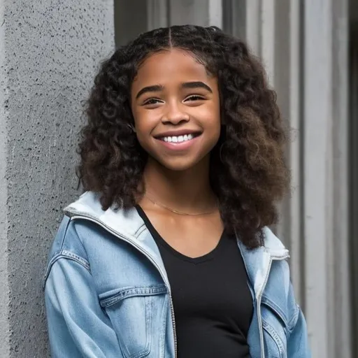 Prompt: 16-year-old Starr Carter from 'The Hate U Give'