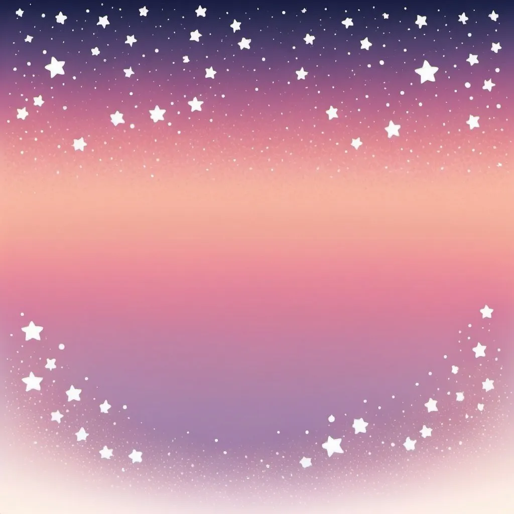 Prompt: Cute Gradient with tiny stars