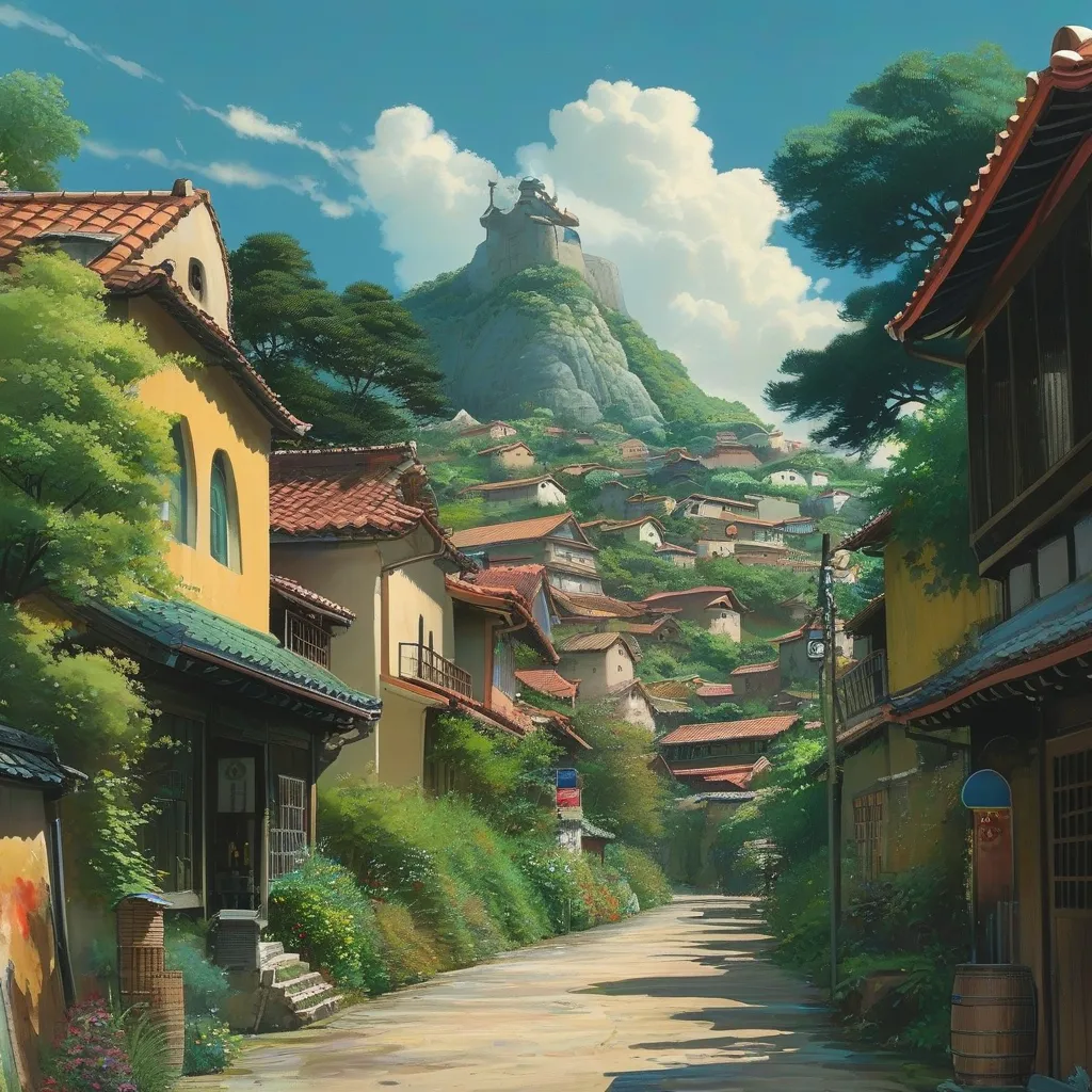 Prompt: Ghibli images 