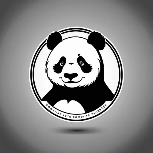 Prompt: create an illustration of logo to some one like the panda and work as a quality assurance engineer in the web application domaine at age of 29 like the black and white concept like the person should be white and nice as it could be black and bad with bad people,