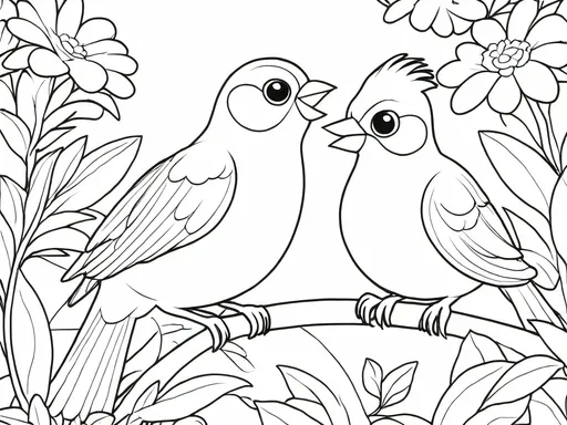 Prompt: bird sanctuary