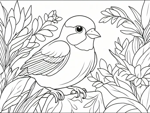 Prompt: bird sanctuary