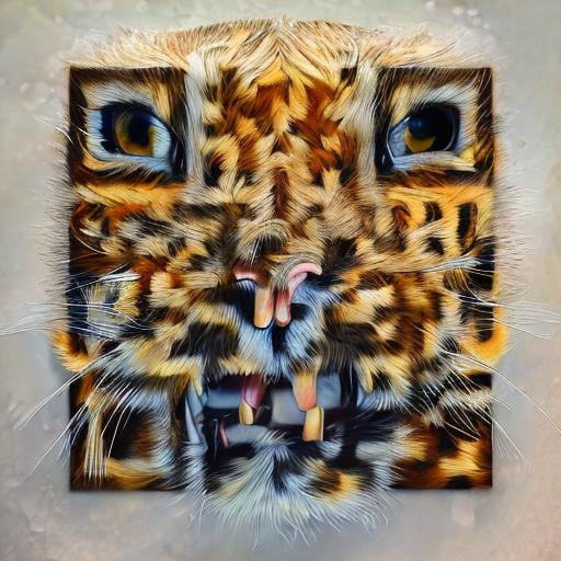 Prompt: Erin hunter, warrior tiger, realistic tiger, detailed fur, realistic realistic fur, eye, oil painting, anime, fullbody, forest background, shadows, jaguar fur, spotted tiger, calico, tortoiseshell, abyssian, tiger fur, serval fur, big domesticated tiger, pale fur, blonde fur, cream fur,