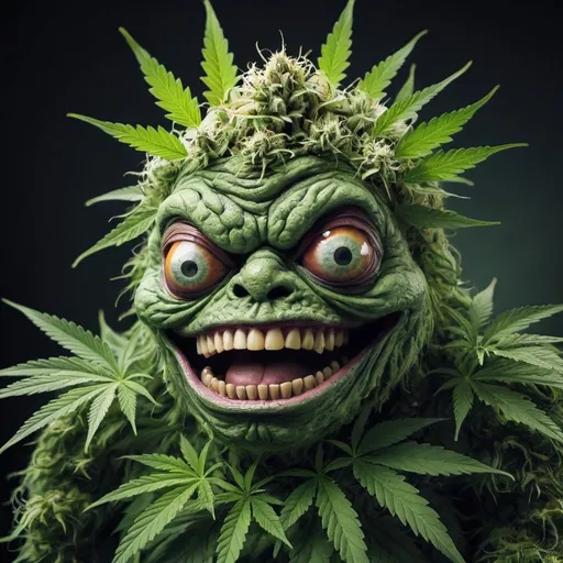 Prompt: The Marijuana Monster