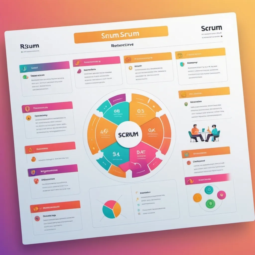 Prompt: scrum retrospective template that is fun