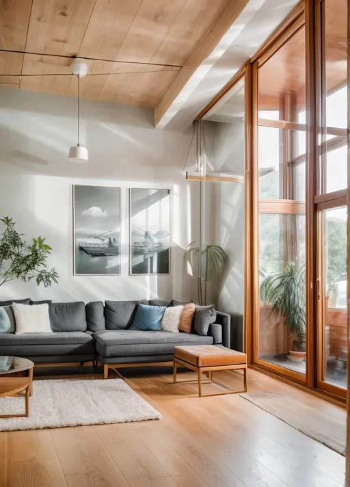 Prompt: Livingroom interior, 8k photographic, modern style.