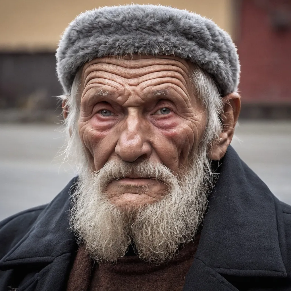 Prompt: Old looking wise Russian man can you make him talk