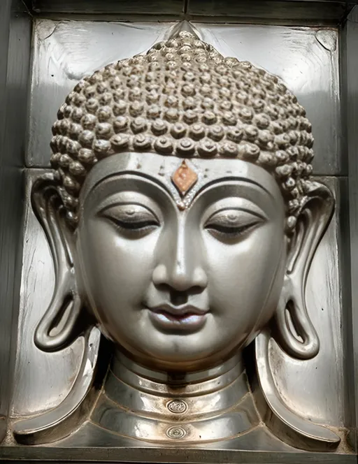 Prompt: budhha face