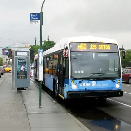 Prompt: i guess I'm waiting for the bus