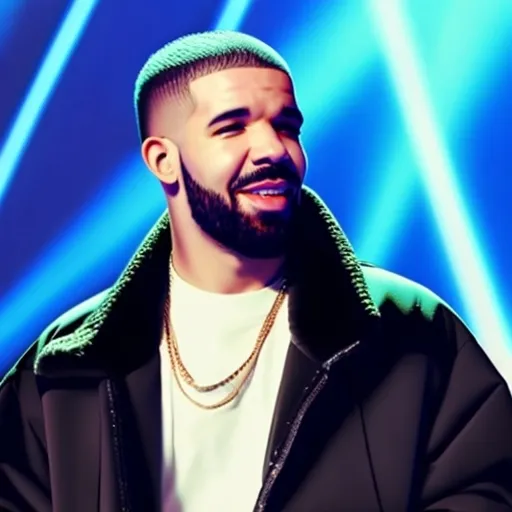 Prompt: drake is doing a korean karaoke