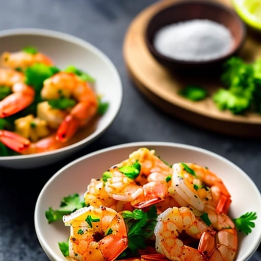 Prompt: Spicy salt and pepper shrimp