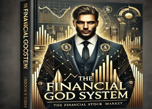 Prompt: a book cover for the financial god system by michael s schleif and michael s schleif, Aaron Bohrod, futurism, book cover, an illustration of