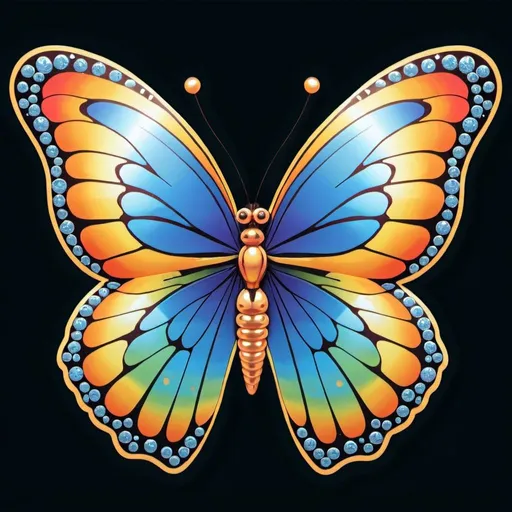 Prompt: Y2k Butterfly