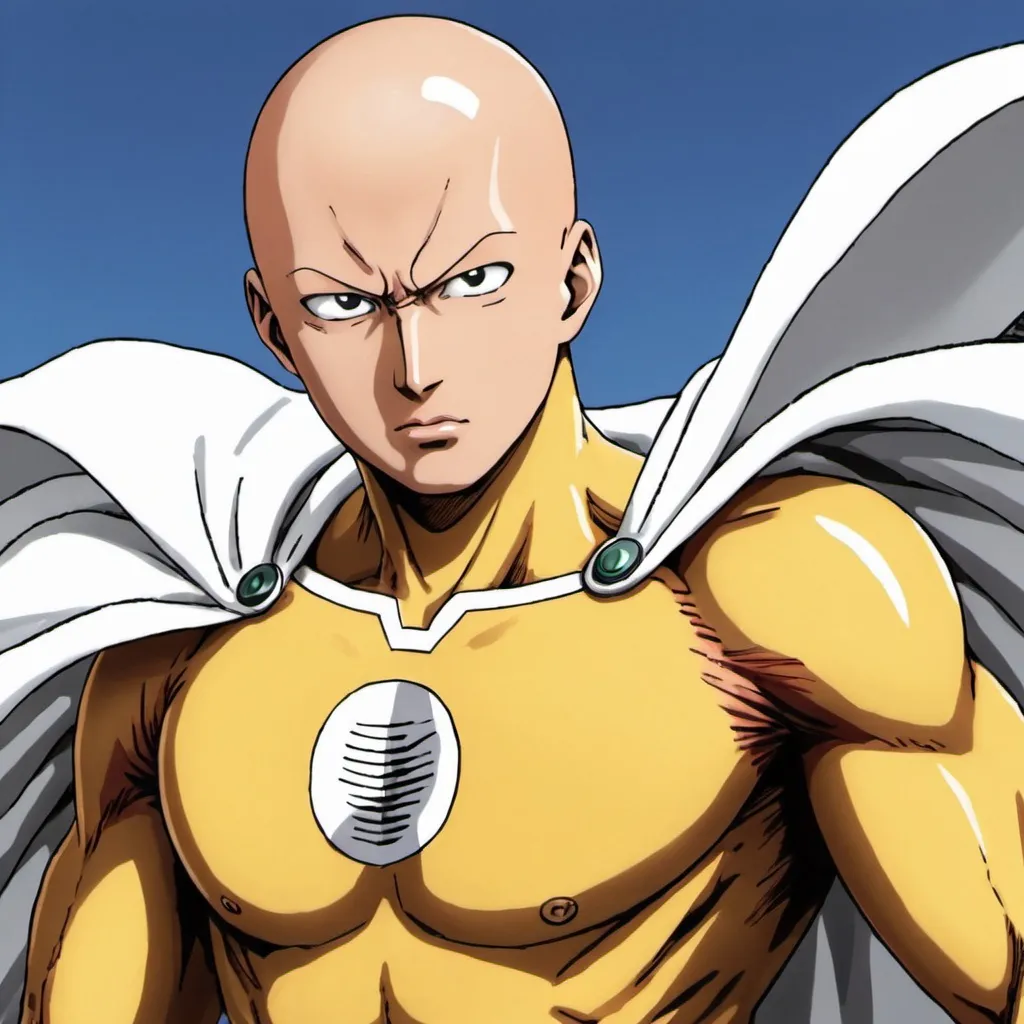 Prompt: Saitama