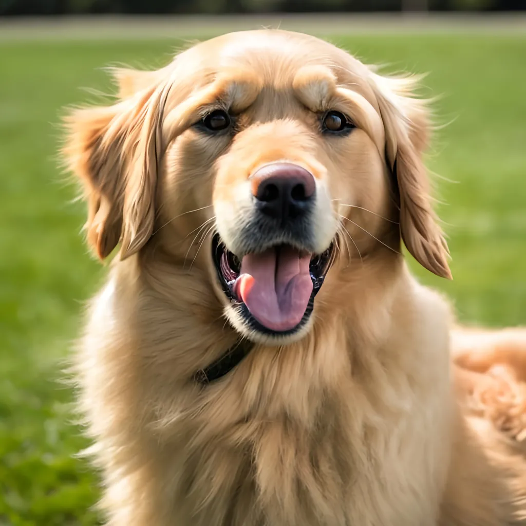 Prompt: a golden retriever
