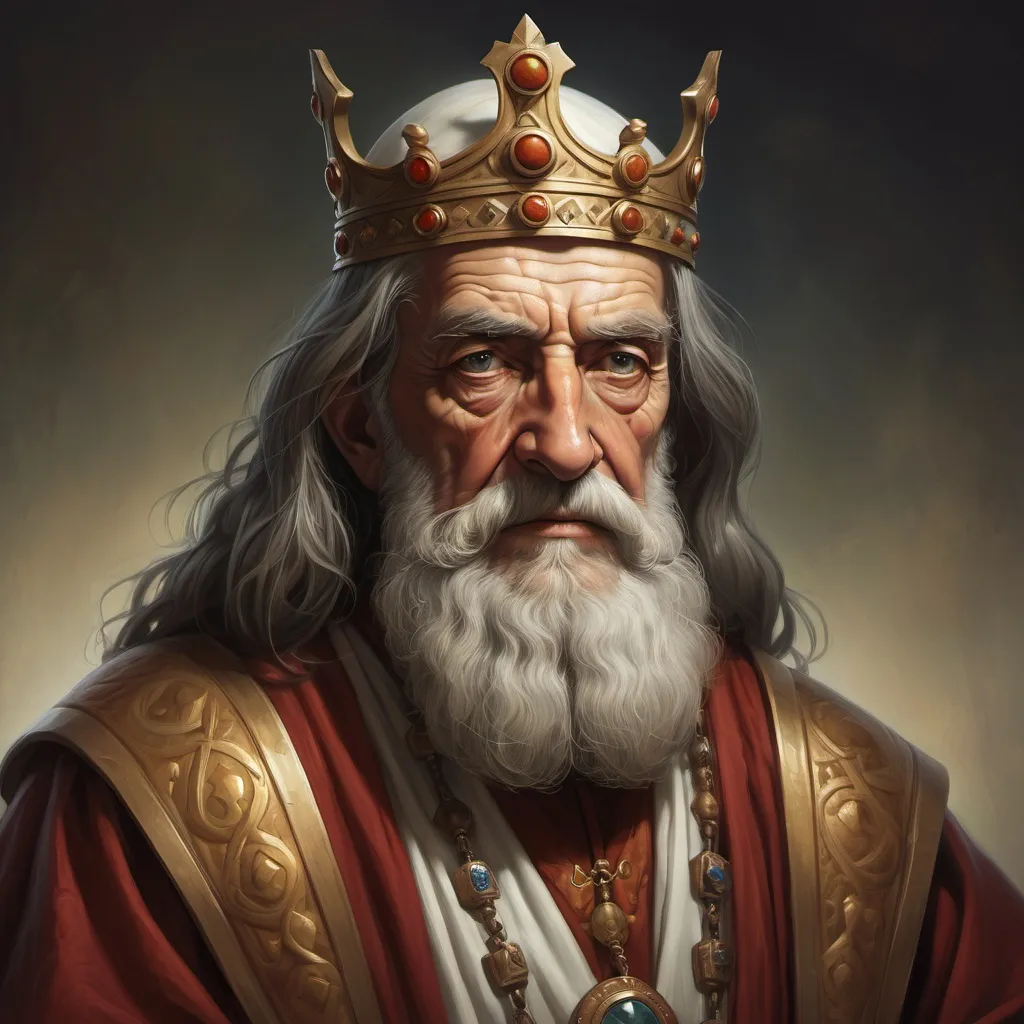 Prompt: An old lord, Iberian of origin, full of wisdom